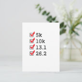 Uiteindelijk leidde de marathon briefkaart (Staand voorkant)
