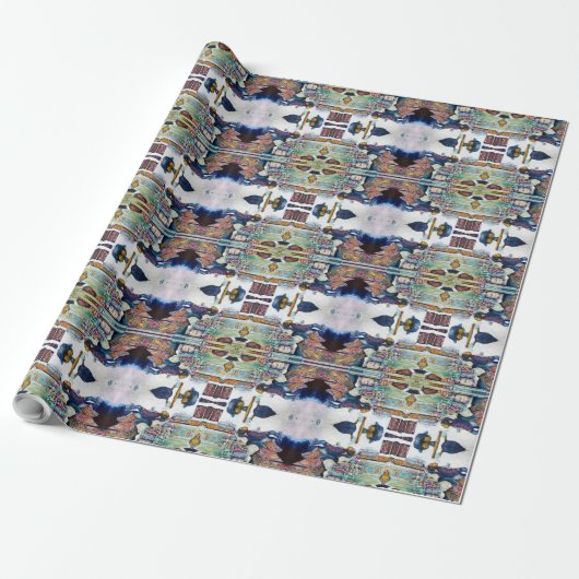 Uiteindelijk levert hoop op cadeaupapier (Uitgerold)