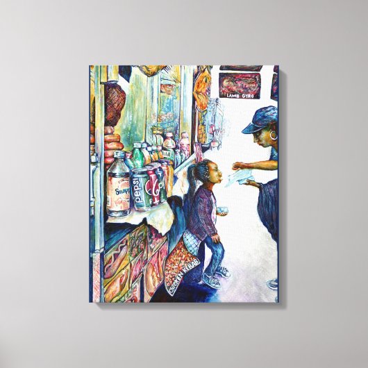 Uiteindelijk levert hoop op canvas afdruk (Voorkant)