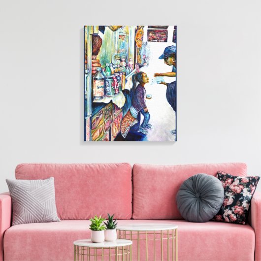 Uiteindelijk levert hoop op canvas afdruk (Insitu (Woonkamer))