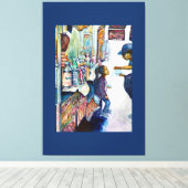 Uiteindelijk levert hoop op canvas afdruk (Insitu (Houten vloer))