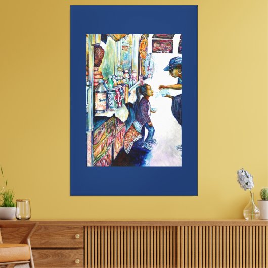 Uiteindelijk levert hoop op canvas afdruk (Insitu (Woonkamer))