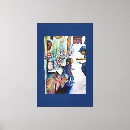 Uiteindelijk levert hoop op canvas afdruk (Voorkant)