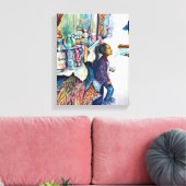 Uiteindelijk levert hoop op canvas afdruk (Insitu (Woonkamer))