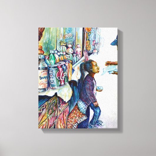 Uiteindelijk levert hoop op canvas afdruk (Voorkant)