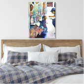 Uiteindelijk levert hoop op canvas afdruk (Insitu (Slaapkamer))