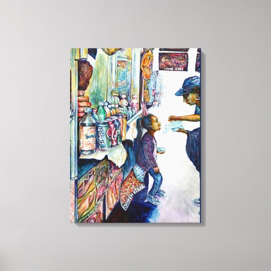 Uiteindelijk levert hoop op canvas afdruk (Voorkant)