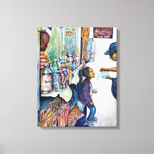 Uiteindelijk levert hoop op canvas afdruk (Voorkant)