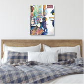 Uiteindelijk levert hoop op canvas afdruk (Insitu (Slaapkamer))