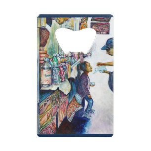 Uiteindelijk levert hoop op creditkaart flessenopener