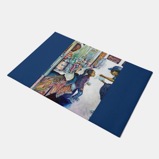 Uiteindelijk levert hoop op deurmat (Schuin)