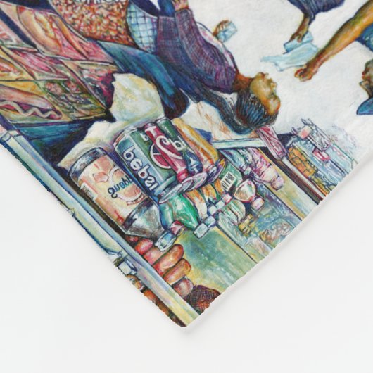 Uiteindelijk levert hoop op fleece deken (Hoek)