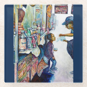 Uiteindelijk levert hoop op glazen onderzetter