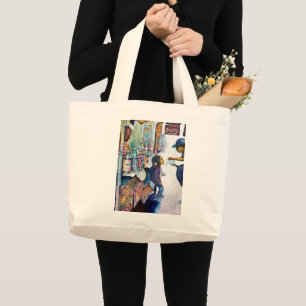 Uiteindelijk levert hoop op grote tote bag