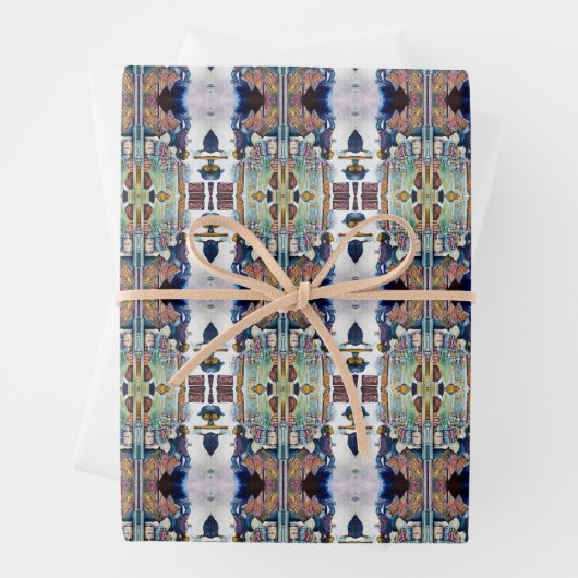 Uiteindelijk levert hoop op inpakpapier vel (In situ)