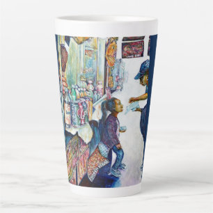 Uiteindelijk levert hoop op latte mok