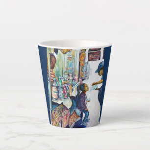 Uiteindelijk levert hoop op latte mok