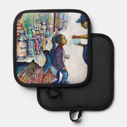 Uiteindelijk levert hoop op pannenlap (Voorkant / Achterkant)