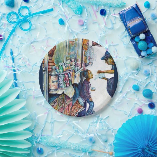 Uiteindelijk levert hoop op papieren bordje (Feest)