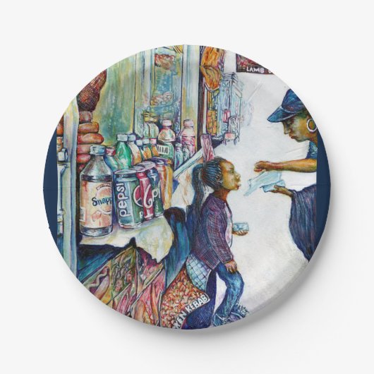 Uiteindelijk levert hoop op papieren bordje (Voorkant)