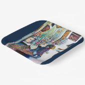 Uiteindelijk levert hoop op papieren bordje (Gebogen)