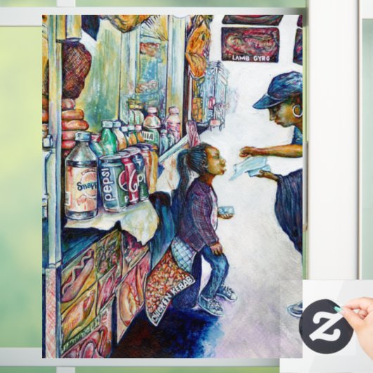 Uiteindelijk levert hoop op raamsticker (Huis)