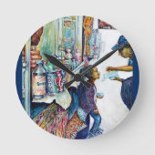 Uiteindelijk levert hoop op ronde klok (Voorkant)