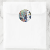 Uiteindelijk levert hoop op ronde sticker (Tas)