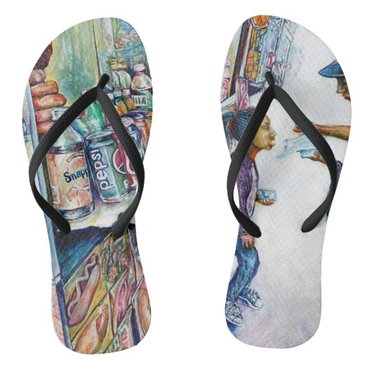 Uiteindelijk levert hoop op teenslippers (Voetbed)