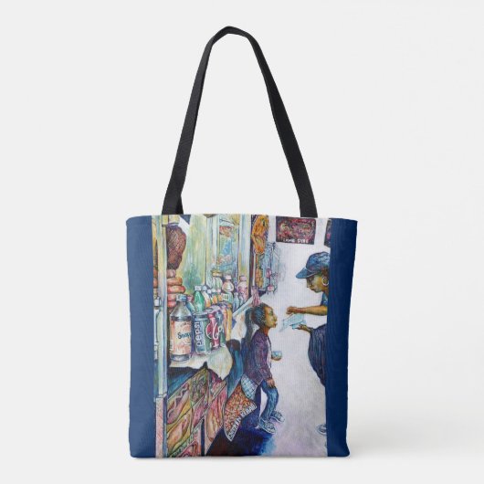 Uiteindelijk levert hoop op tote bag (Achterkant)
