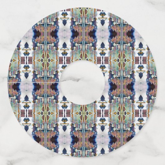 Uiteindelijk levert hoop op wijnglaslabel (Voorkant)