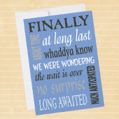 Uiteindelijk trouwde je achtergrond huwelijksuitno kaart