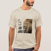 Uiteindelijk wint God T-shirt (Voorkant)