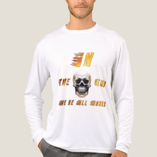 Uiteindelijk zijn we allemaal botten – FlameSkull  Tri-Blend Shirt