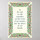 Uiteindelijk zullen we niet de woorden van poster (Voorkant)