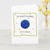 Uiteindelijke Frisbee is Mijn Wereld Kaart (Gele Bloem)