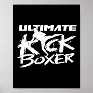 Uiteindelijke Kickboxer Kickboksen Kickbox Kick Bo Poster
