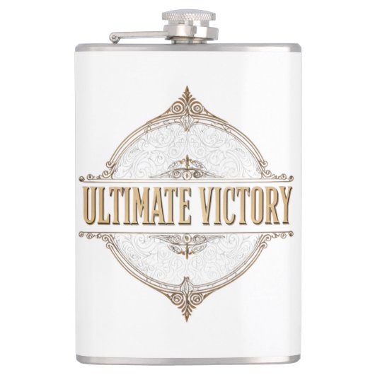 Uiteindelijke overwinning heupfles (Voorkant)