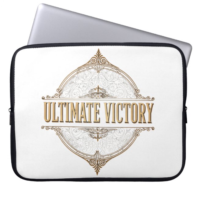 Uiteindelijke overwinning laptop sleeve (Voorkant)