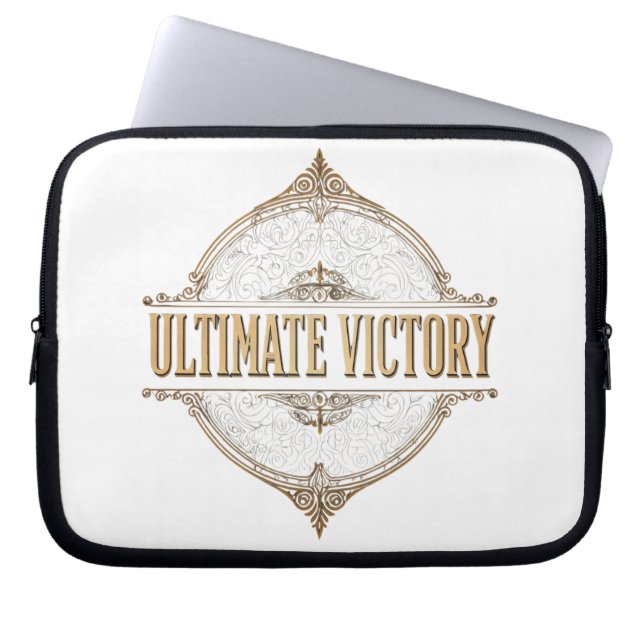 Uiteindelijke overwinning laptop sleeve (Voorkant)