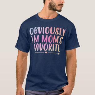 Uiteraard ben ik moeders favoriet Grappige moeder T-shirt