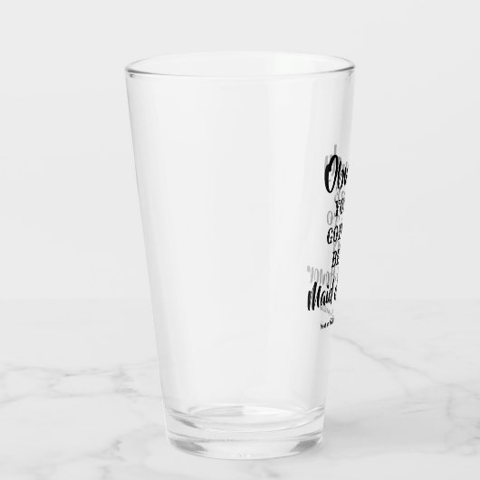 Uiteraard mijn - grappige bruidsmeisje voorstel glas (Rechts)