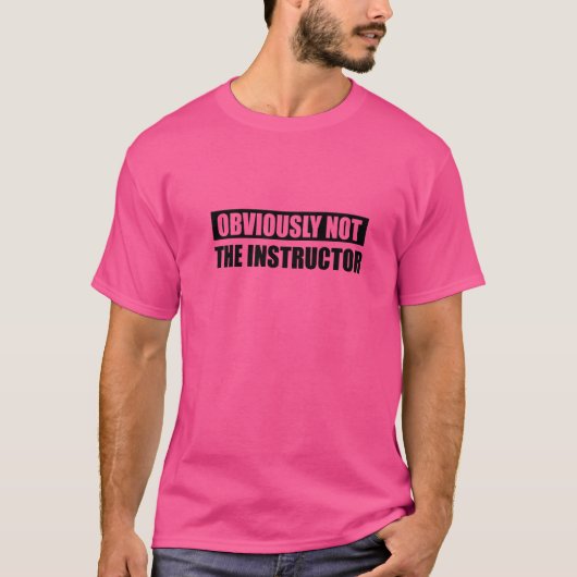Uiteraard Niet De Docent T-shirt (Voorkant)