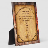  uiterlijk Aangepaste plak voor elke willekeurige  Fotoplaat (Zijkant)