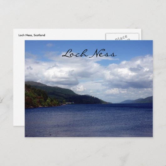 uiterlijk blauw briefkaart (Voorkant / Achterkant)