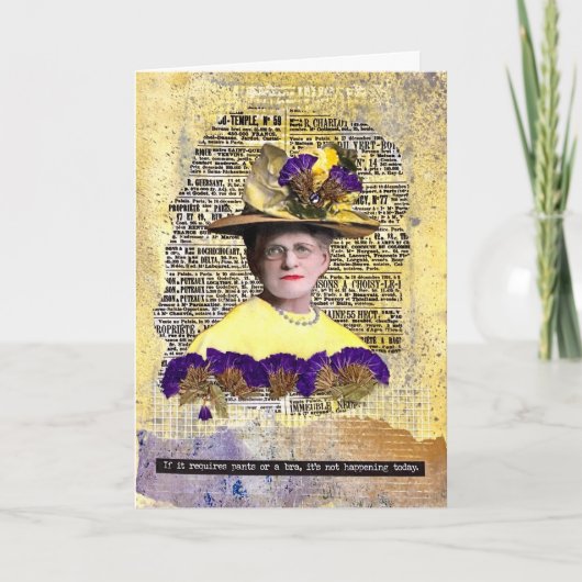 " uiterlijk" Cope groet Kaart (Voorkant)