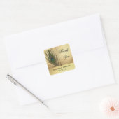  uiterlijk Peacock Feather Wedding Favor Labels (Envelop)