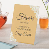  uiterlijk Personaliseer Vrijgezellenfeest Favor T Reclamebord Met Voetstuk (Insitu)