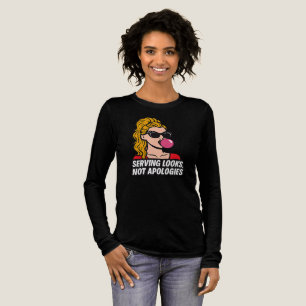 Uiterlijk serveren, geen excuses – Pop Art Glam T- Tri-Blend Shirt