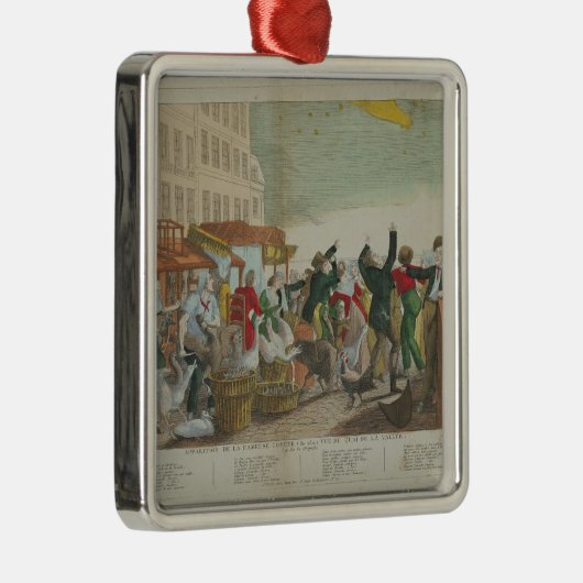 Uiterlijk van de Grote Comet in 1811 Metalen Ornament (Rechts)